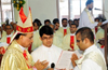 Udupi Diocese ordains first priest Fr Mahesh DSouza